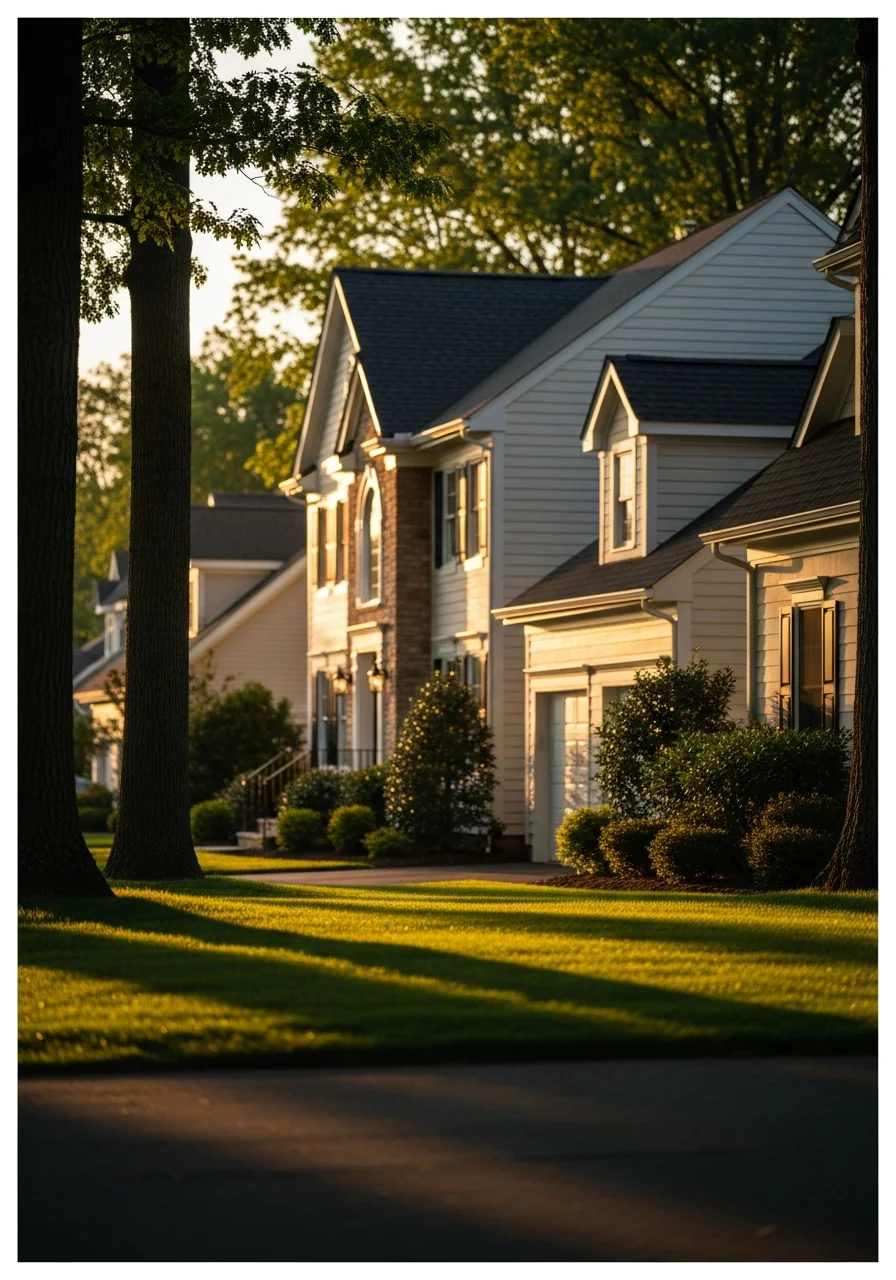 Residential home in Edison showing quality exterior work and landscape integration.