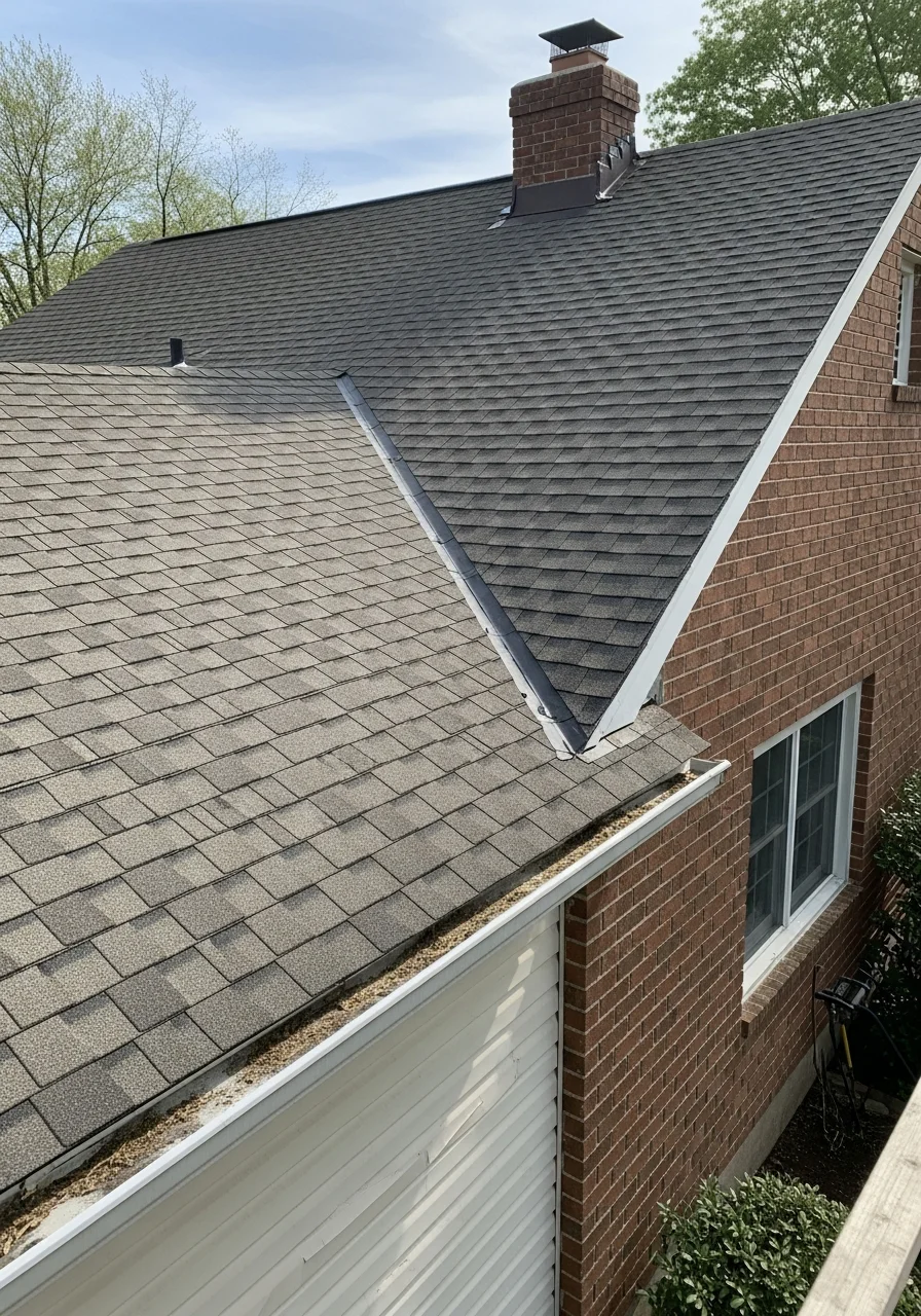 Close-up of a home exterior in Old Bridge showing quality craftsmanship and attention to detail.