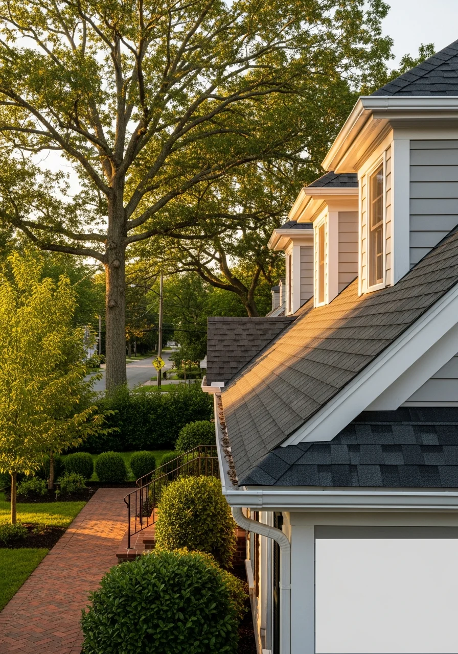 Red Bank residential property showing quality exterior maintenance and landscaping.